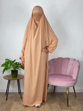 Jilbab 1 Pièce Saumon 153 -...