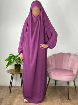 Jilbab 1 Pièce Mauve 112 -...