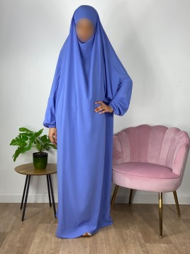 Jilbab 1-teilig Blau...