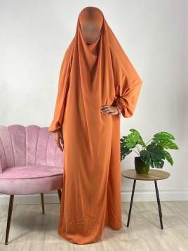 Jilbab 1 Pièce 154 Ambre -...