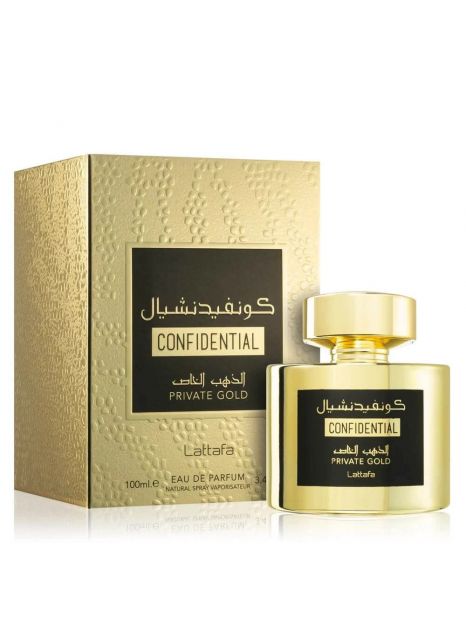 Confidential Private Gold Parfum 100ml - Lattafa