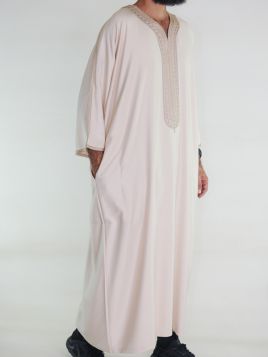 Amir Moroccan Gandoura - beige