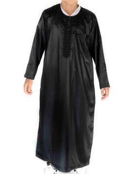 Qamis Enfant / Ado Noir...