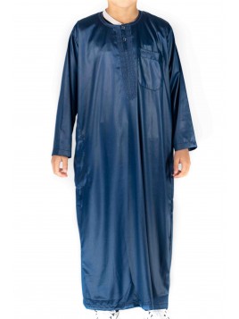 Qamis Marinblå långärmad...