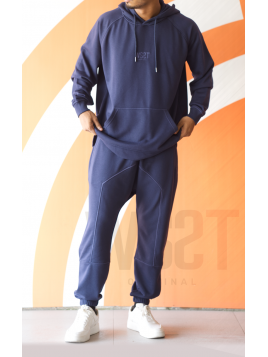 Frottésæt - marineblå - Wassat