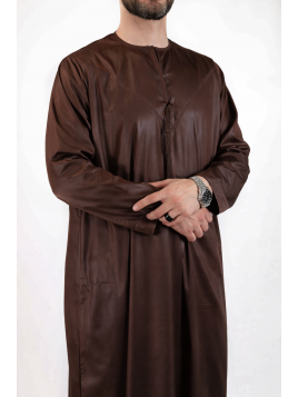 Brun emiratisk qamis -...