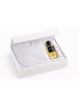 Vit uppsättning Emirati Qamis