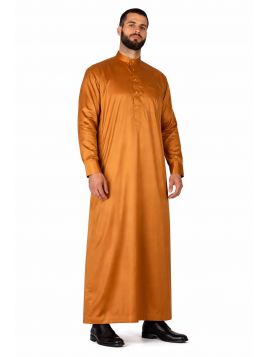 Qamis Saoudien camel - Satiné