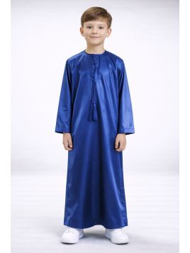 Qamis de satén emiratí para...