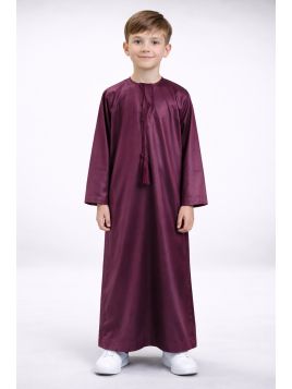 Qamis de niño satinado...