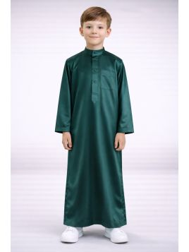 Qamis de niño de satén...