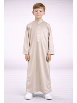 Qamis Satiny Saudita para...
