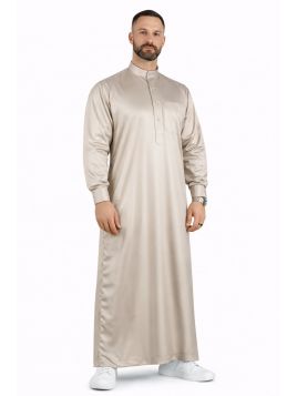 Qamis Saoudien Beige / grå...