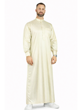 Saudi Qamis alb închis -...