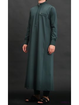Qamis long Bey bottle green...