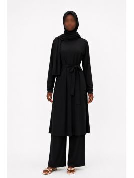 3-delige burkini S2020 - zwart