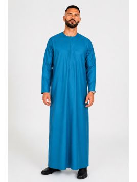 Qamis Emirati Bleu clair -...