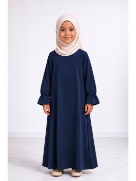 Børne-abaya 443 – marineblå