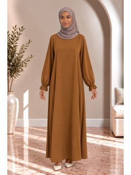 Enkel abaya 390 – kamel