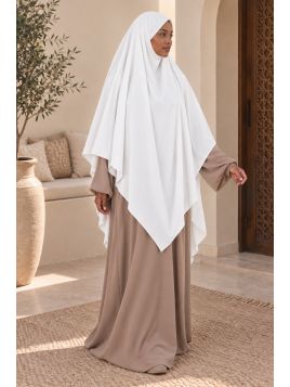 Maxi-Khimar aus Seide aus...