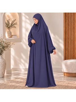 Jilbab 1 pièce A1 soie de...