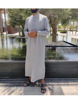 Gri deschis Saudi Qamis -...