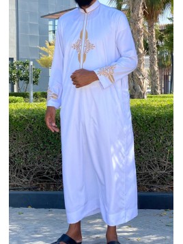 Qamis Aylan Blanco -...