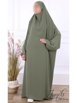 Jilbab 1 Pièce Kaki 2661 -...
