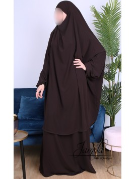 Jilbab 2 pieces skirt Plum...